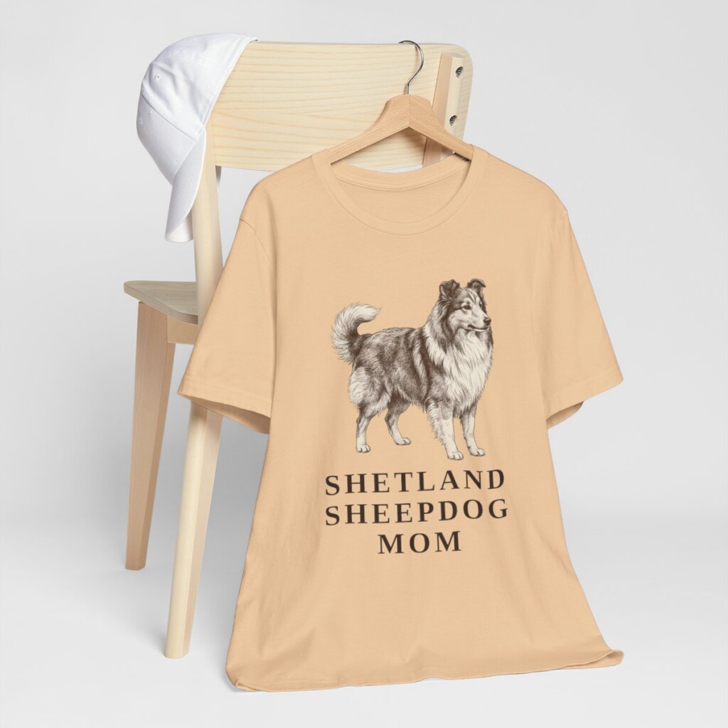 Shetland Sheepdog Mom Shirt, Vintage Dog Sketch Tee, Dog Mom Gift Shetland Sheepdog Mom Shirt, Vintage Dog Sketch Tee, Dog Mom Gift