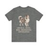 Shetland Sheepdog Humor Shirt, Vintage Dog Sketch Tee, Dog Humor Gift