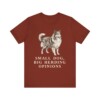 Shetland Sheepdog Humor Shirt, Vintage Dog Sketch Tee, Dog Humor Gift