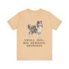 Shetland Sheepdog Humor Shirt, Vintage Dog Sketch Tee, Dog Humor Gift