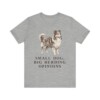 Shetland Sheepdog Humor Shirt, Vintage Dog Sketch Tee, Dog Humor Gift
