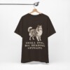Shetland Sheepdog Humor Shirt, Vintage Dog Sketch Tee, Dog Humor Gift