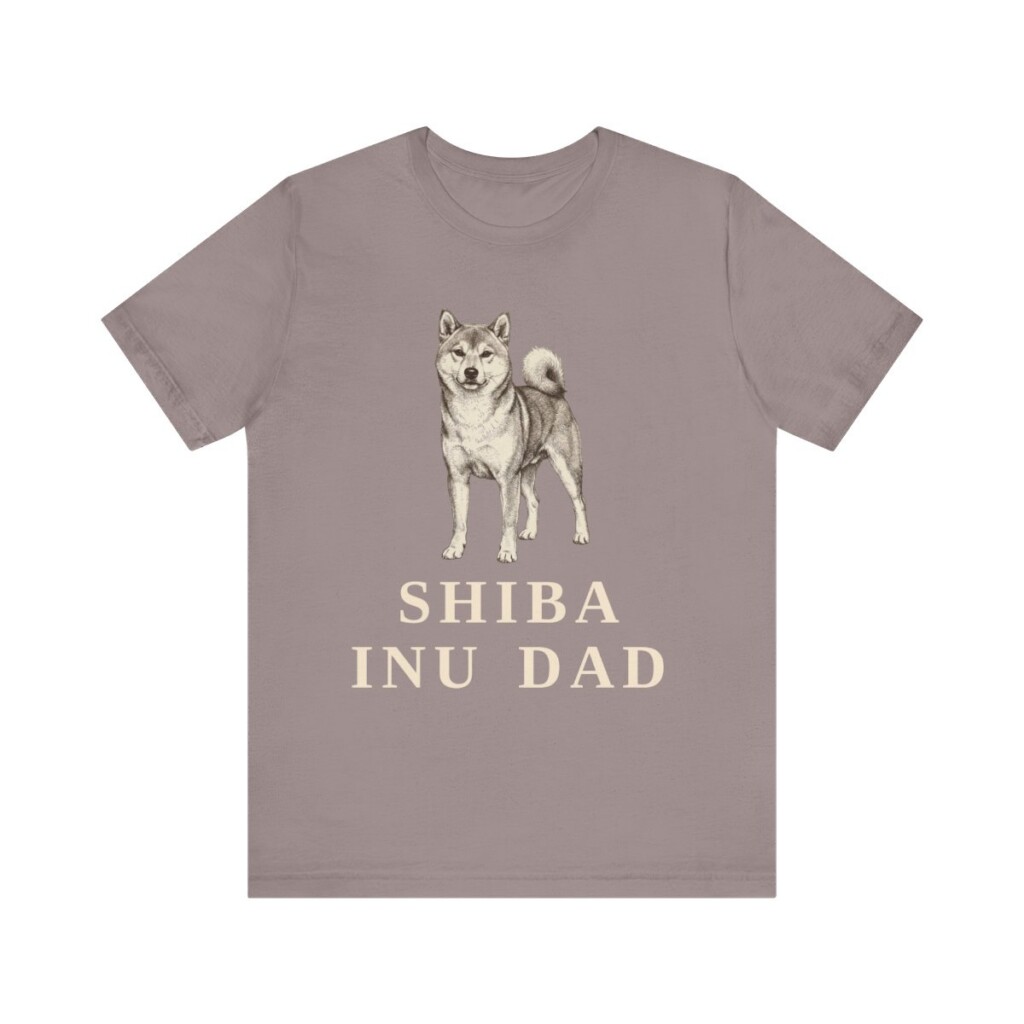 Shiba Inu Dad Shirt, Vintage Dog Sketch Tee, Dog Dad Gift Shiba Inu Dad Shirt, Vintage Dog Sketch Tee, Dog Dad Gift