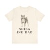Shiba Inu Dad Shirt, Vintage Dog Sketch Tee, Dog Dad Gift Shiba Inu Dad Shirt, Vintage Dog Sketch Tee, Dog Dad Gift