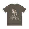 Shiba Inu Dad Shirt, Vintage Dog Sketch Tee, Dog Dad Gift Shiba Inu Dad Shirt, Vintage Dog Sketch Tee, Dog Dad Gift