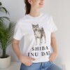 Shiba Inu Dad Shirt, Vintage Dog Sketch Tee, Dog Dad Gift Shiba Inu Dad Shirt, Vintage Dog Sketch Tee, Dog Dad Gift