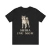 Shiba Inu Mom Shirt, Vintage Dog Sketch Tee, Dog Mom Gift