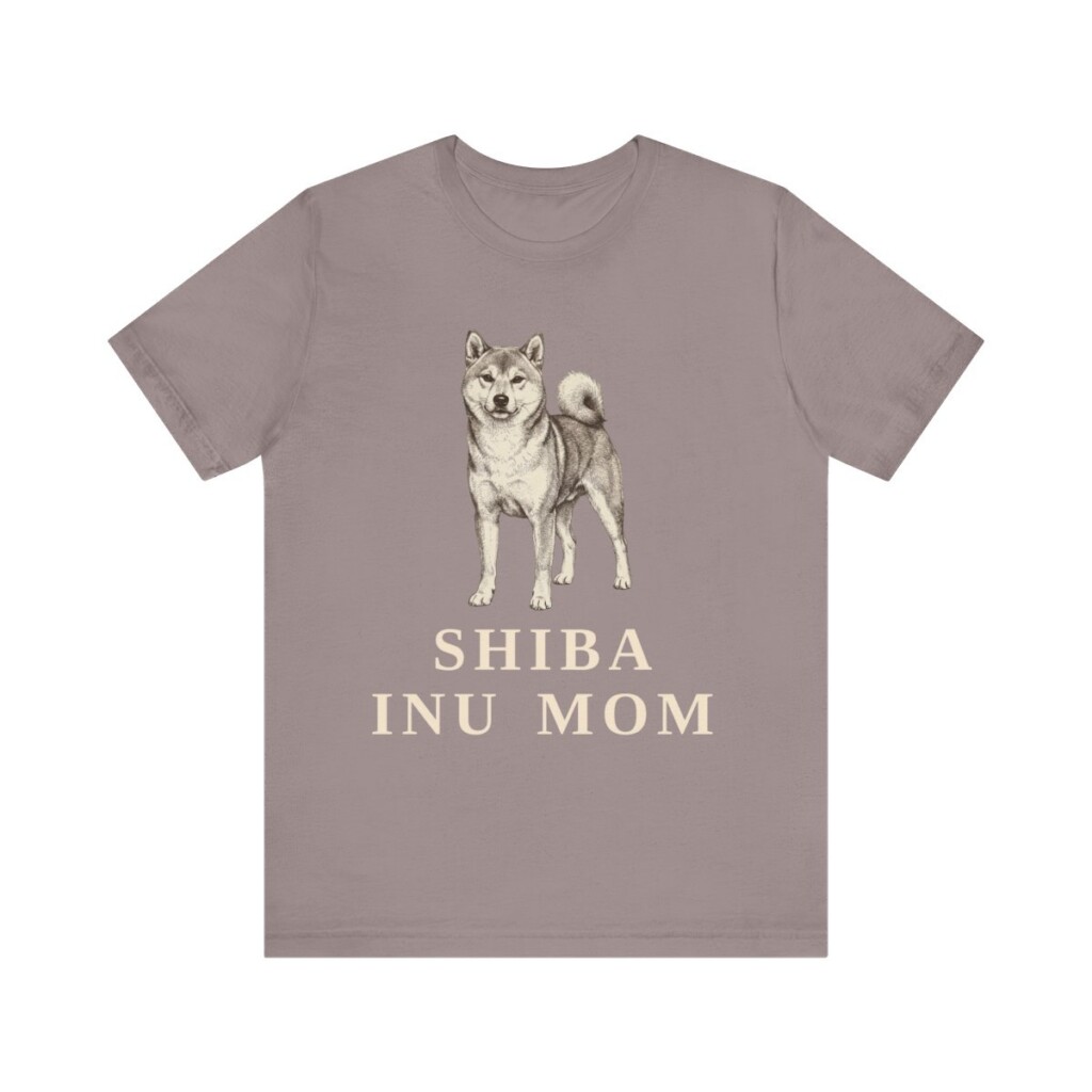 Shiba Inu Mom Shirt, Vintage Dog Sketch Tee, Dog Mom Gift