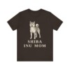Shiba Inu Mom Shirt, Vintage Dog Sketch Tee, Dog Mom Gift
