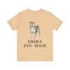 Shiba Inu Mom Shirt, Vintage Dog Sketch Tee, Dog Mom Gift