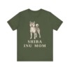 Shiba Inu Mom Shirt, Vintage Dog Sketch Tee, Dog Mom Gift
