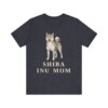 Shiba Inu Mom Shirt, Vintage Dog Sketch Tee, Dog Mom Gift