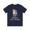 Shiba Inu Mom Shirt, Vintage Dog Sketch Tee, Dog Mom Gift