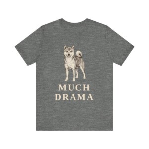 Shiba Inu Humor Shirt, Vintage Dog Sketch Tee, Dog Humor Gift