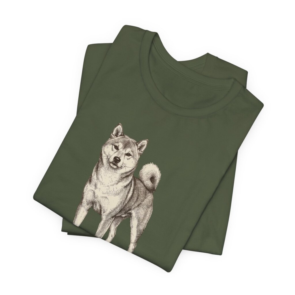 Shiba Inu Humor Shirt, Vintage Dog Sketch Tee, Dog Humor Gift Shiba Inu Humor Shirt, Vintage Dog Sketch Tee, Dog Humor Gift