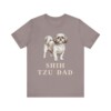 Shih Tzu Dad Shirt, Vintage Dog Sketch Tee, Dog Dad Gift