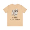 Shih Tzu Dad Shirt, Vintage Dog Sketch Tee, Dog Dad Gift
