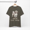 Shih Tzu Dad Shirt, Vintage Dog Sketch Tee, Dog Dad Gift
