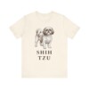 Shih Tzu Lover Shirt, Vintage Dog Sketch Tee, Dog Lover Gift
