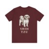 Shih Tzu Lover Shirt, Vintage Dog Sketch Tee, Dog Lover Gift