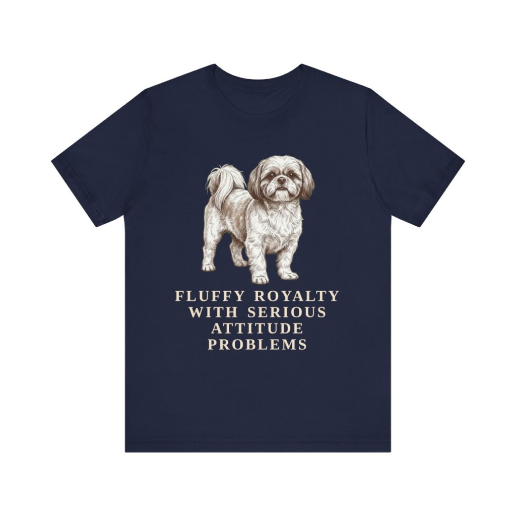 Shih Tzu Humor Shirt, Vintage Dog Sketch Tee, Dog Humor Gift Shih Tzu Humor Shirt, Vintage Dog Sketch Tee, Dog Humor Gift