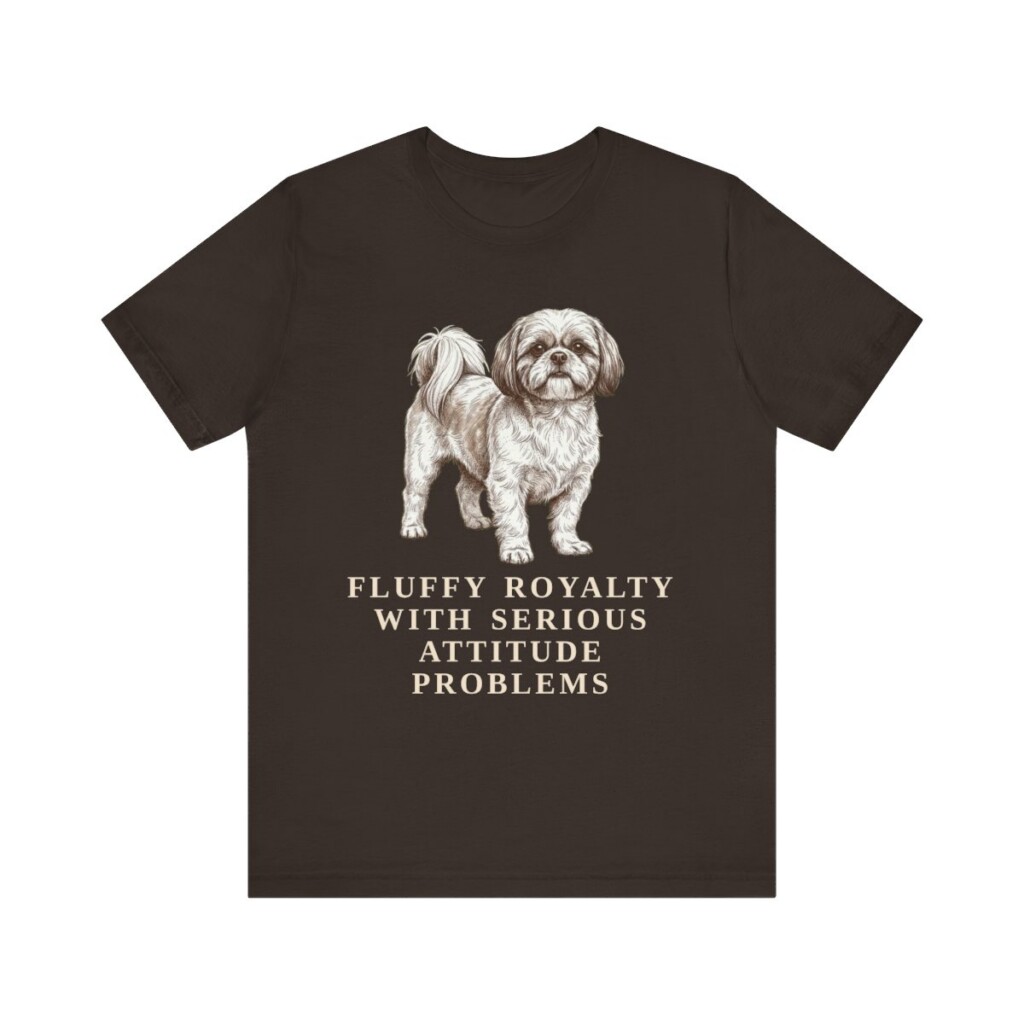 Shih Tzu Humor Shirt, Vintage Dog Sketch Tee, Dog Humor Gift Shih Tzu Humor Shirt, Vintage Dog Sketch Tee, Dog Humor Gift