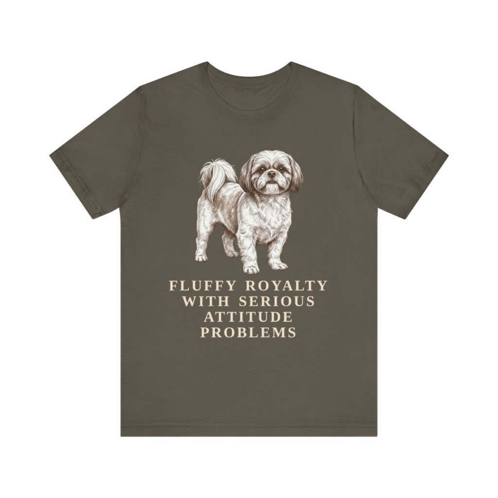 Shih Tzu Humor Shirt, Vintage Dog Sketch Tee, Dog Humor Gift Shih Tzu Humor Shirt, Vintage Dog Sketch Tee, Dog Humor Gift
