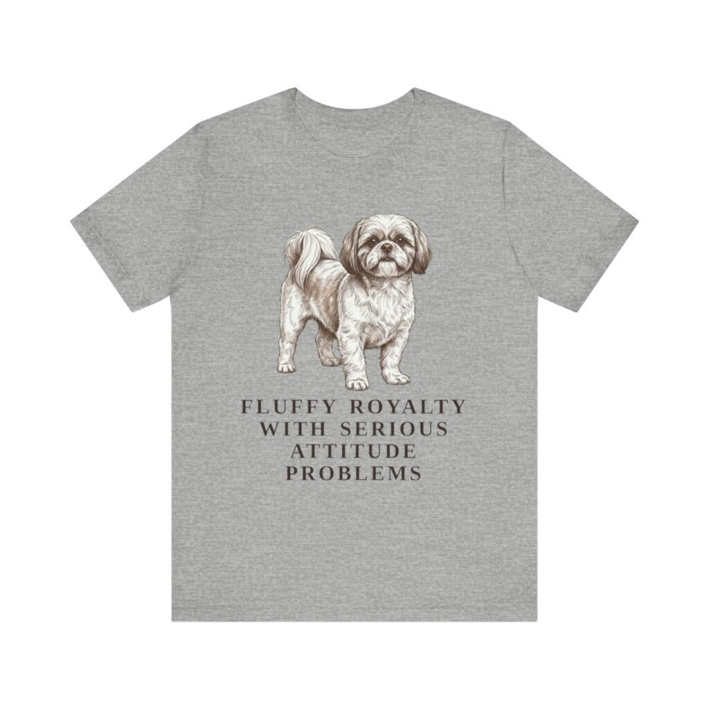 Shih Tzu Humor Shirt, Vintage Dog Sketch Tee, Dog Humor Gift Shih Tzu Humor Shirt, Vintage Dog Sketch Tee, Dog Humor Gift