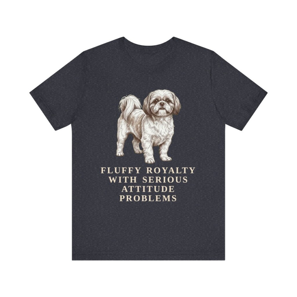 Shih Tzu Humor Shirt, Vintage Dog Sketch Tee, Dog Humor Gift Shih Tzu Humor Shirt, Vintage Dog Sketch Tee, Dog Humor Gift