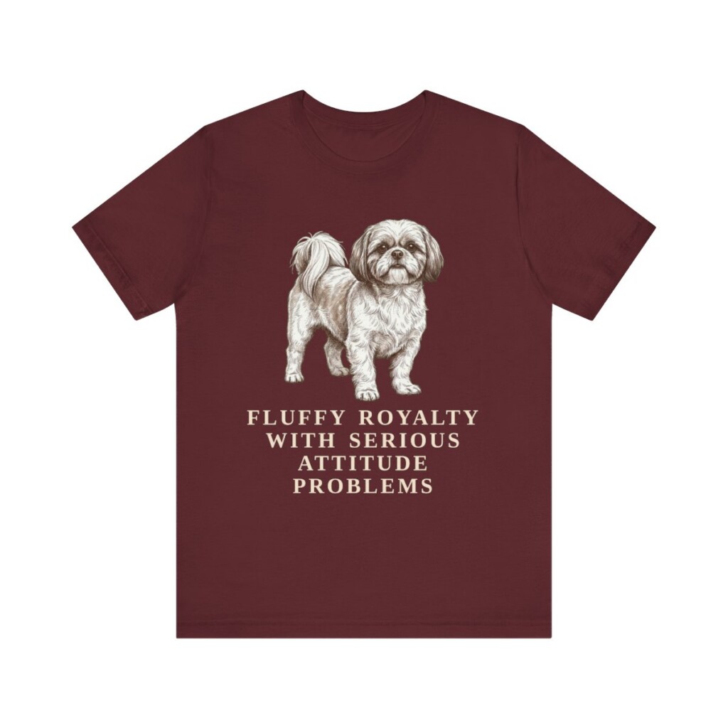 Shih Tzu Humor Shirt, Vintage Dog Sketch Tee, Dog Humor Gift Shih Tzu Humor Shirt, Vintage Dog Sketch Tee, Dog Humor Gift