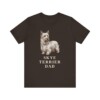Skye Terrier Dad Shirt, Vintage Dog Sketch Tee, Dog Dad Gift
