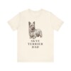 Skye Terrier Dad Shirt, Vintage Dog Sketch Tee, Dog Dad Gift