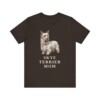 Skye Terrier Mom Shirt, Vintage Dog Sketch Tee, Dog Mom Gift