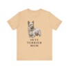 Skye Terrier Mom Shirt, Vintage Dog Sketch Tee, Dog Mom Gift