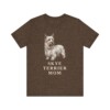 Skye Terrier Mom Shirt, Vintage Dog Sketch Tee, Dog Mom Gift