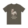 Skye Terrier Mom Shirt, Vintage Dog Sketch Tee, Dog Mom Gift