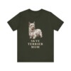 Skye Terrier Mom Shirt, Vintage Dog Sketch Tee, Dog Mom Gift