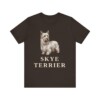 Skye Terrier Lover Shirt, Vintage Dog Sketch Tee, Dog Lover Gift