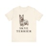 Skye Terrier Lover Shirt, Vintage Dog Sketch Tee, Dog Lover Gift
