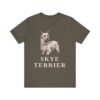 Skye Terrier Lover Shirt, Vintage Dog Sketch Tee, Dog Lover Gift