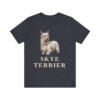 Skye Terrier Lover Shirt, Vintage Dog Sketch Tee, Dog Lover Gift