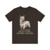 Skye Terrier Humor Shirt, Vintage Dog Sketch Tee, Dog Humor Gift