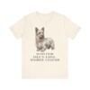 Skye Terrier Humor Shirt, Vintage Dog Sketch Tee, Dog Humor Gift