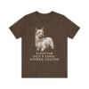 Skye Terrier Humor Shirt, Vintage Dog Sketch Tee, Dog Humor Gift