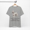 Soft Coated Wheaten Terrier Dad Shirt, Vintage Dog Sketch Tee, Dog Dad Gift