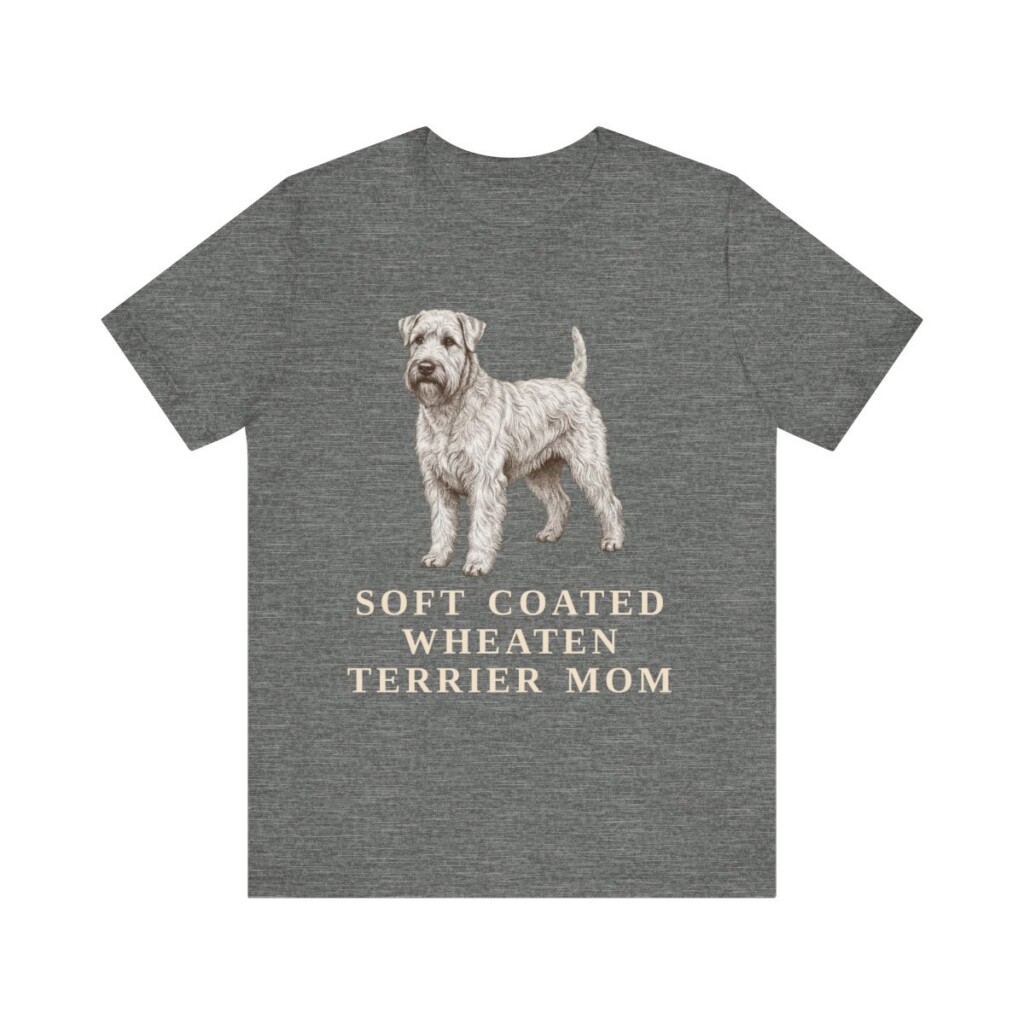 Soft Coated Wheaten Terrier Mom Shirt, Vintage Dog Sketch Tee, Dog Mom Gift Soft Coated Wheaten Terrier Mom Shirt, Vintage Dog Sketch Tee, Dog Mom Gift
