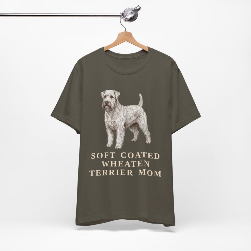 Soft Coated Wheaten Terrier Mom Shirt, Vintage Dog Sketch Tee, Dog Mom Gift Soft Coated Wheaten Terrier Mom Shirt, Vintage Dog Sketch Tee, Dog Mom Gift
