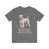 Soft Coated Wheaten Terrier Humor Shirt, Vintage Dog Sketch Tee, Dog Humor Gift