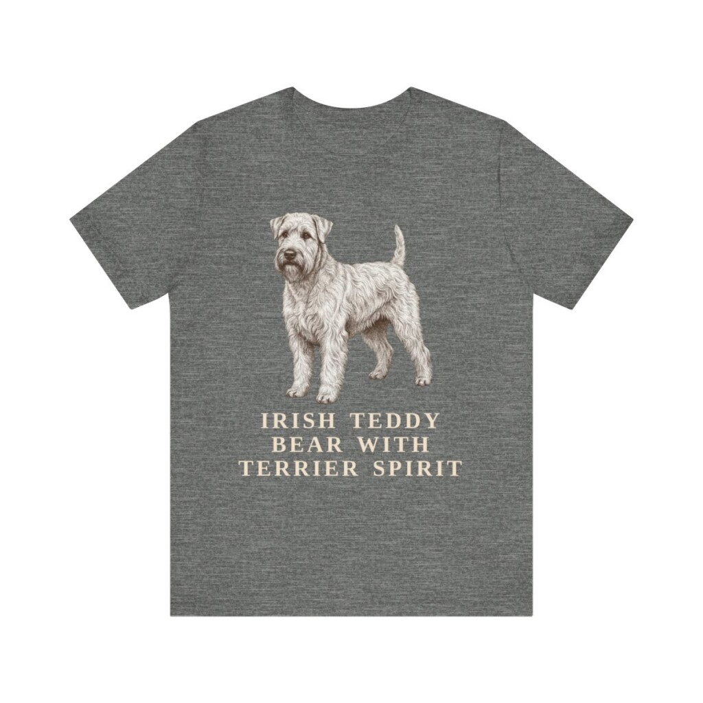 Soft Coated Wheaten Terrier Humor Shirt, Vintage Dog Sketch Tee, Dog Humor Gift