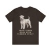 Soft Coated Wheaten Terrier Humor Shirt, Vintage Dog Sketch Tee, Dog Humor Gift